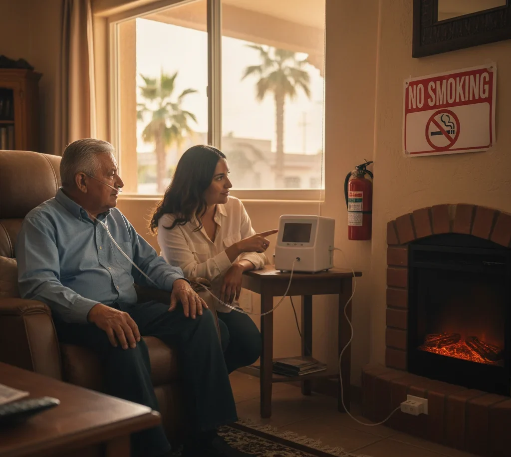 oxygen therapy at home safety tips for laredo families